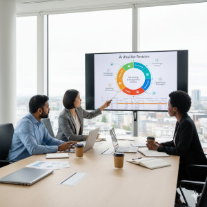 Årshjul for revision – sådan planlægger vi forløbet